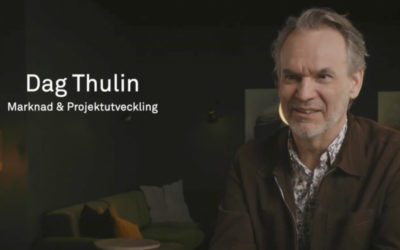 Projektutvecklingschef Dag Thulin berätta om Backahills projekt inom stadsutveckling