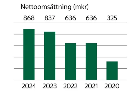 NETTOOMSÄTTNING